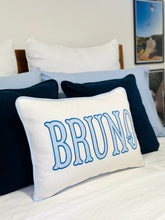 Load image into Gallery viewer, Pure Linen Appliqué Pillow Cover
