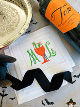 Load image into Gallery viewer, Hallo-Wine Cocktail Napkin Set