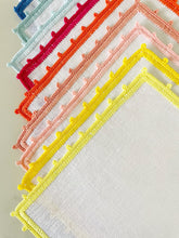 Load image into Gallery viewer, Hand Edged Cocktail Napkin set No. 45