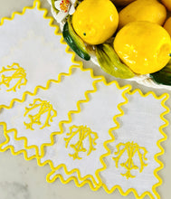 Load image into Gallery viewer, Scallop Cocktail Napkins