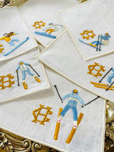 Load image into Gallery viewer, Skiers Cocktail Napkins