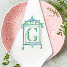 Load image into Gallery viewer, Pagoda Linen Dinner Napkin Set