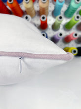 Load image into Gallery viewer, Pure Linen Appliqué Pillow Cover