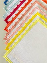Load image into Gallery viewer, Bellboy Hand Edged Cocktail Napkin set